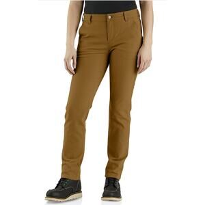 Carhartt Women's Rugged Flex Relaxed Fit Canvas Work Pants size 10
